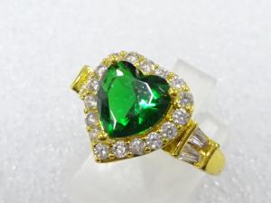 色石　指輪(15号)